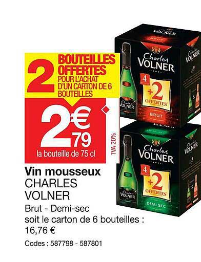 vin mousseux charles volner