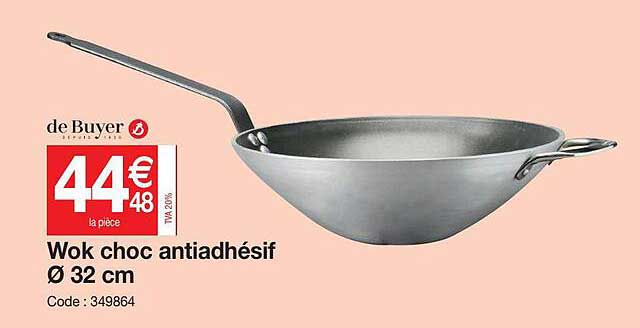 Wok Choc Antiadhésif ø 32 Cm