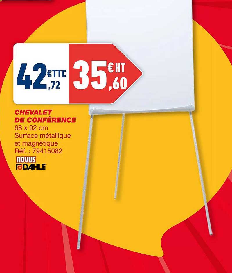 chevalet de conférence novus