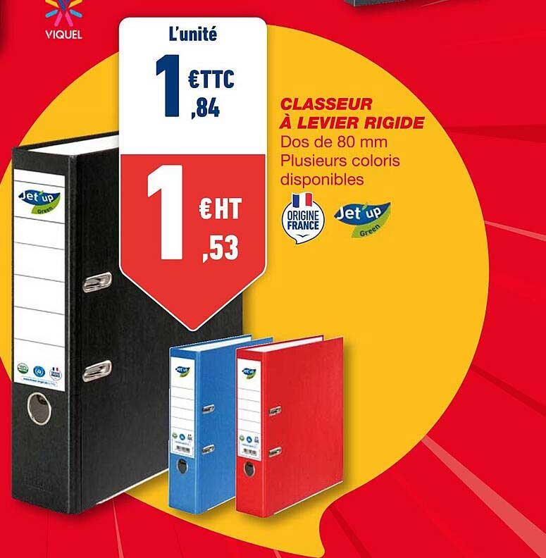Classeur à Levier Rigide Viquel