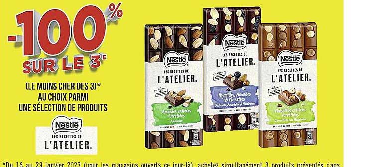 produits nestlé les recettes de l'atelier