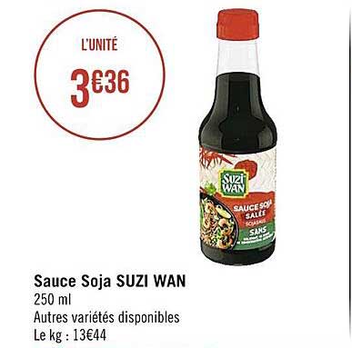 sauce soja suzi wan