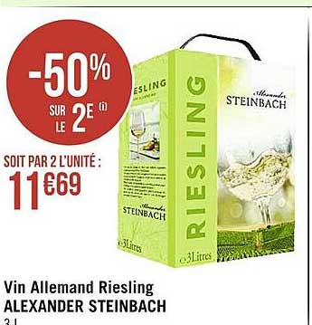 vin allemand riesling alexander steinbach