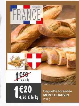 Baguette Torsadée Mont Charvin
