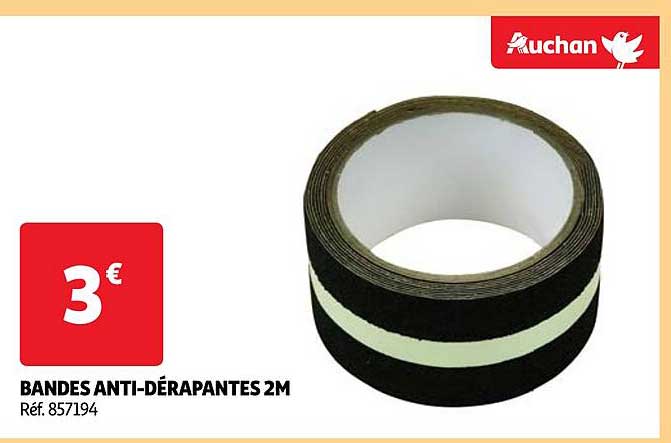 bandes anti-dérapantes 2 m auchan