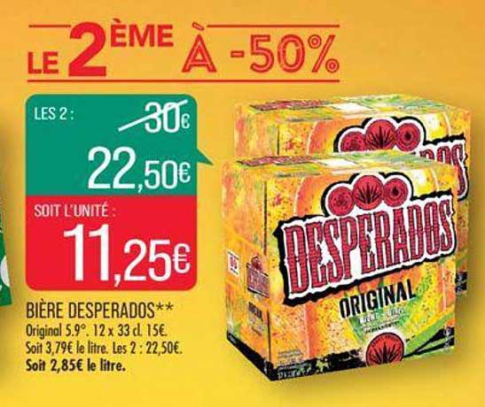 Bière Desperados**