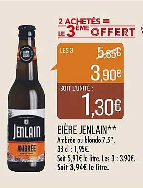 Bière Jenlain**