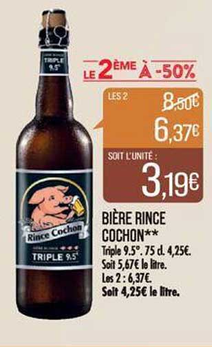 bière rince cochon**