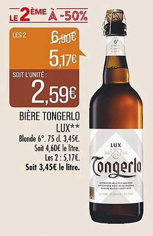 bière tongerlo lux**