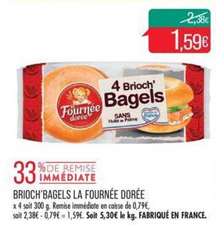 brioch'bagels la fournée dorée