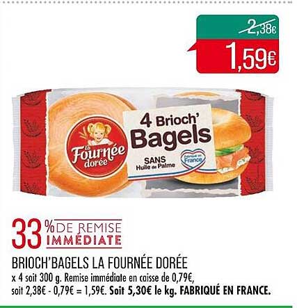 brioch'bagels la fournée dorée