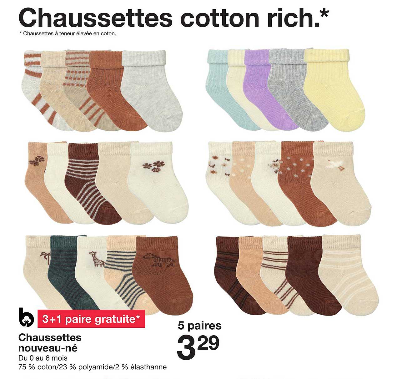 Chaussettes Nouveau-né