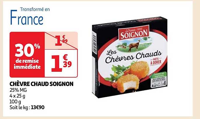 Chèvre Chaud Soignon