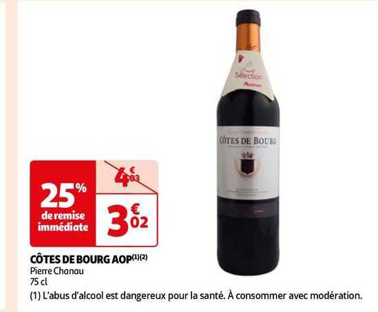 côtes de bourg aop pierre chanau