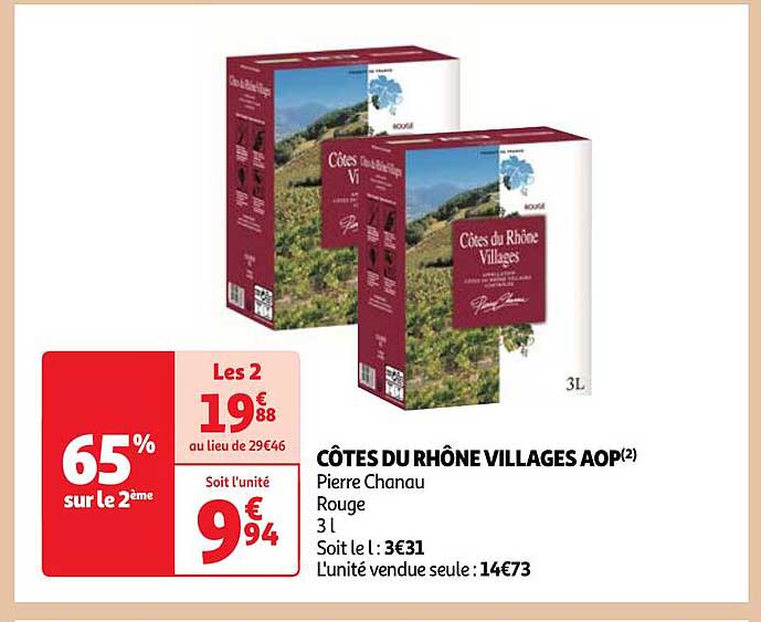 côtes du rhône villages aop pierre chanau