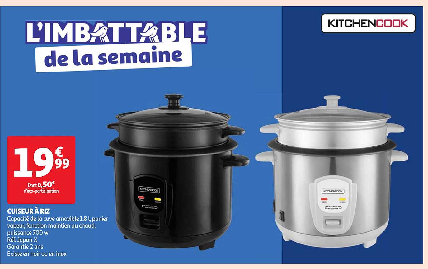 Cuiseur à Riz KitchenCook