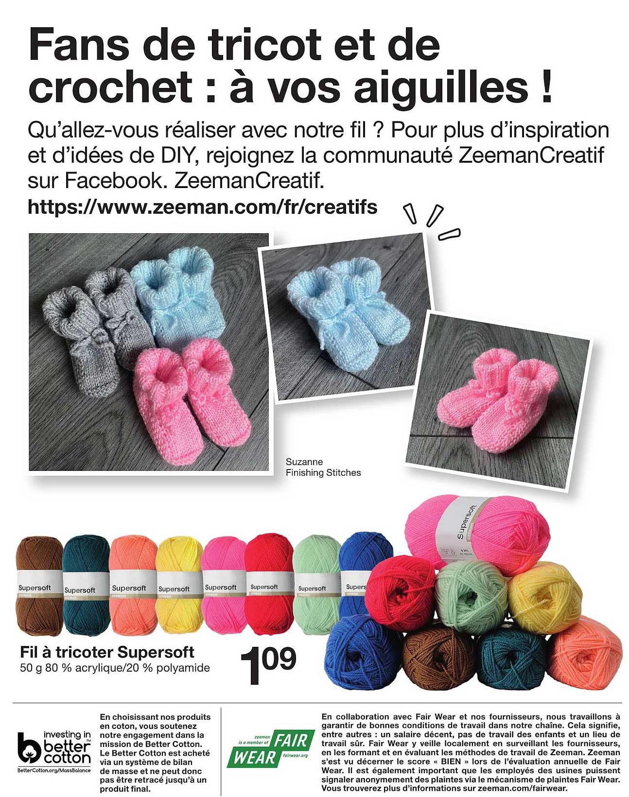 Fil à Tricoter Supersoft