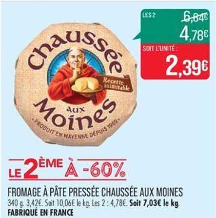 fromage à pâte pressée chaussée aux moines