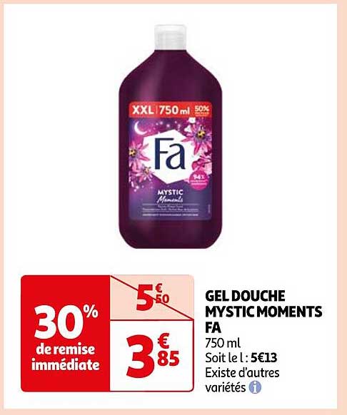 Gel Douche Mystic Moments Fa