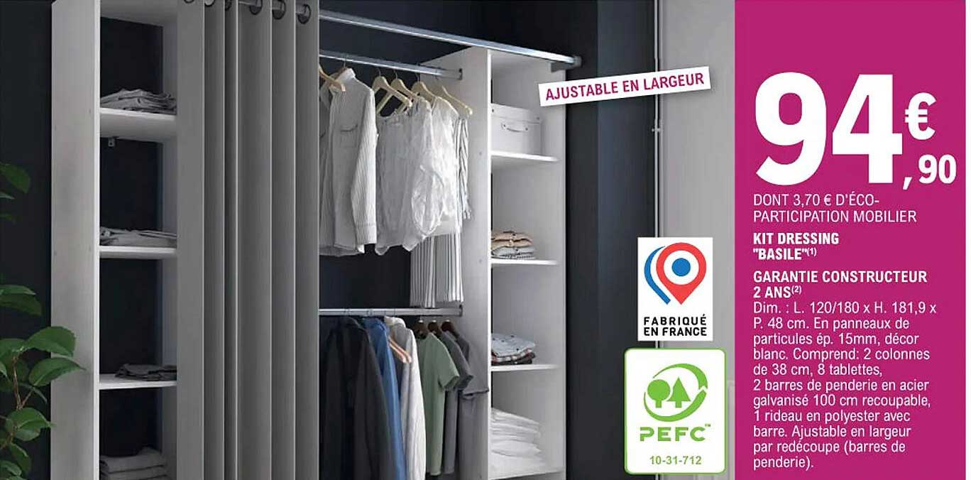 kit dressing "basile"