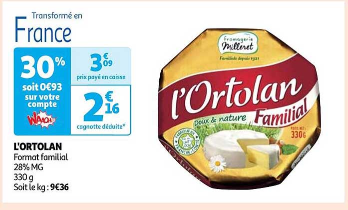 l'ortolan format familial