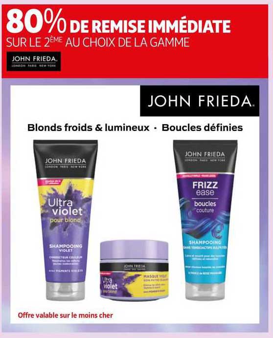 la gamme john frieda