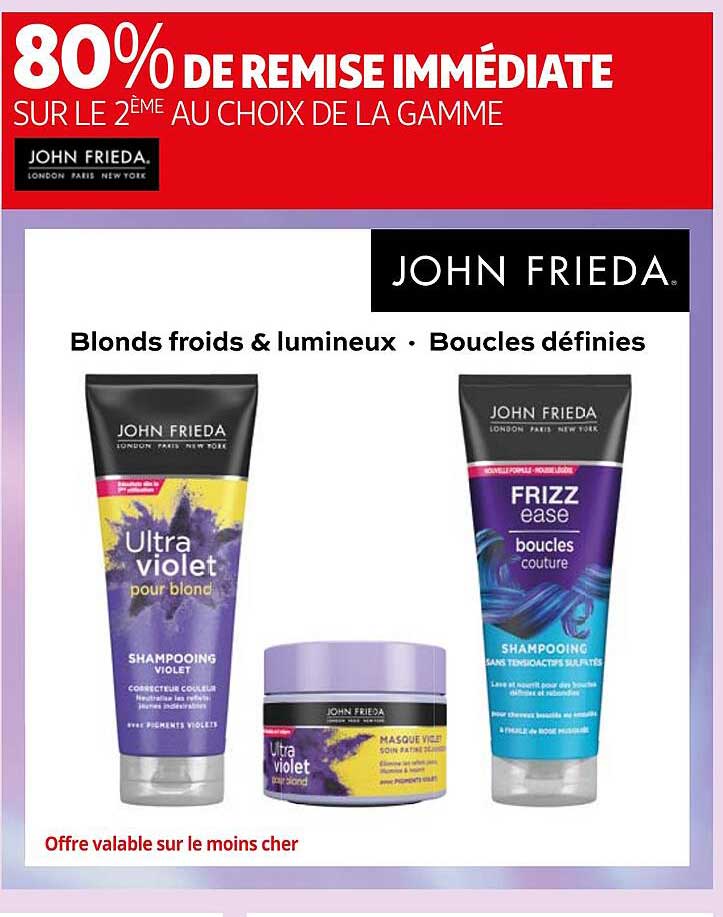 la gamme john frieda