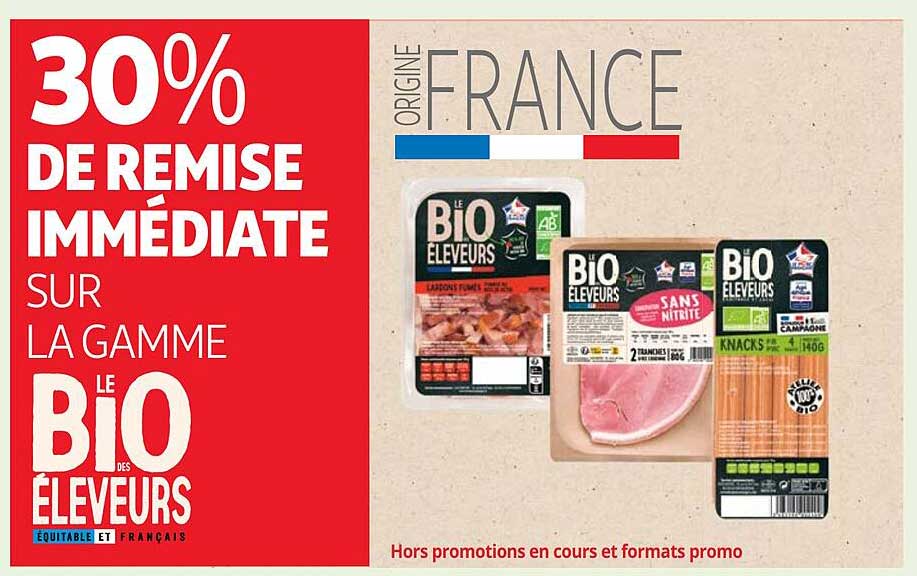 la gamme le bio des éleveurs