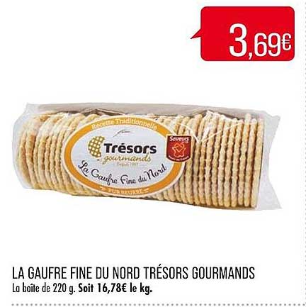 la gaufre fine du nord trésors gourmands