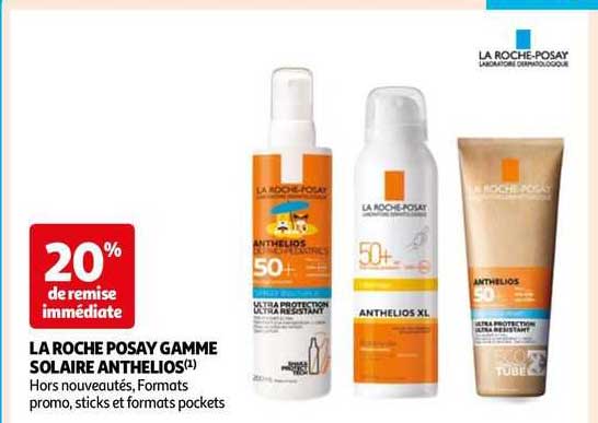 la roche posay gamme solaire anthelios