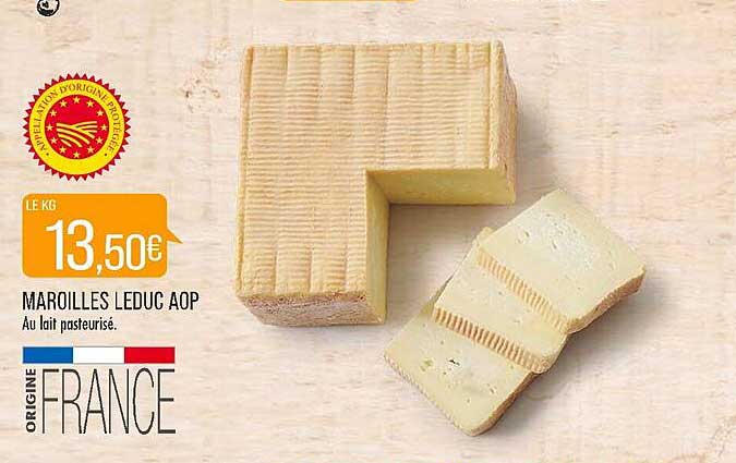 maroilles leduc aop