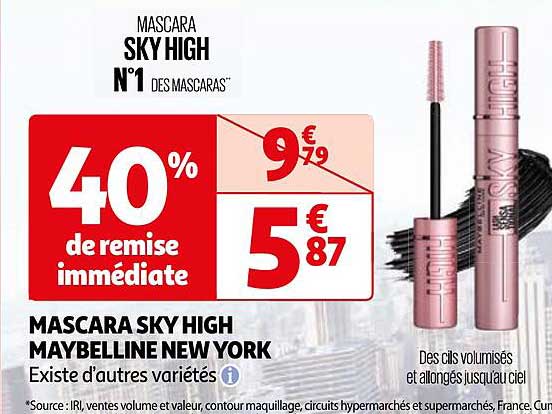 mascara sky high maybelline new york