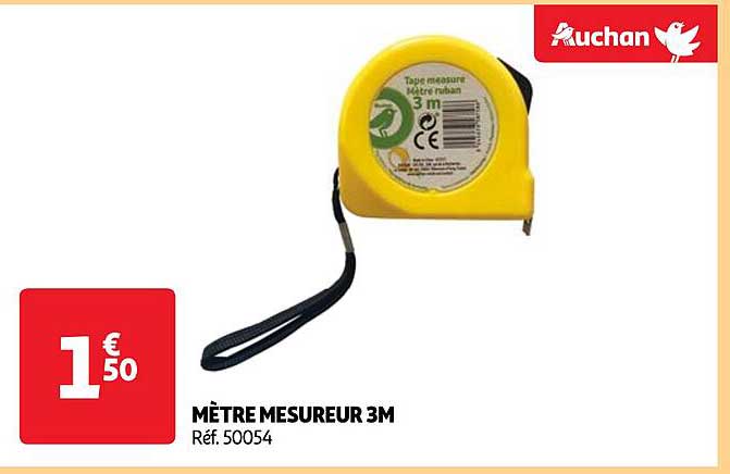 Mètre Mesureur 3m