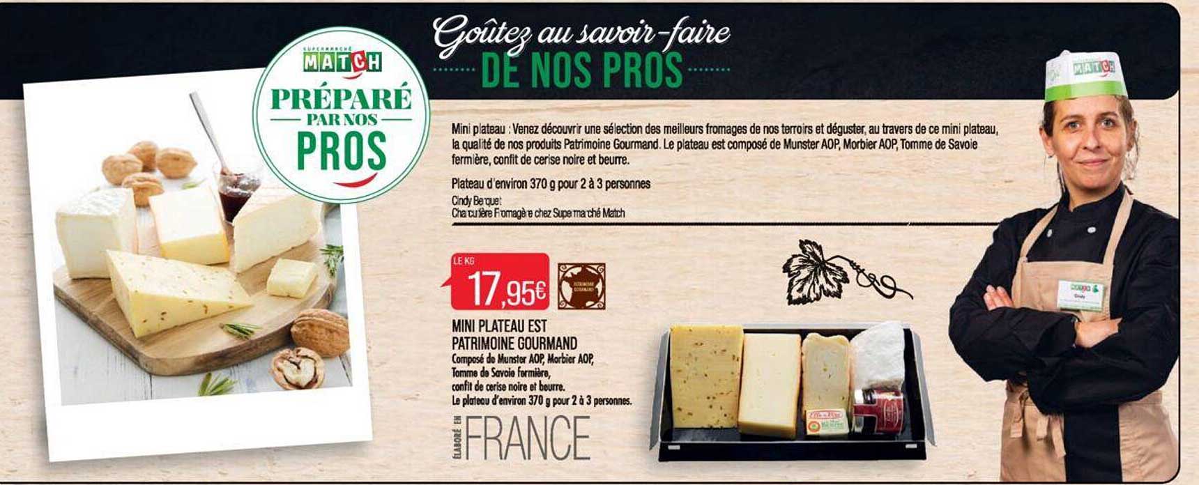 mini plateau est patrimoine gourmand