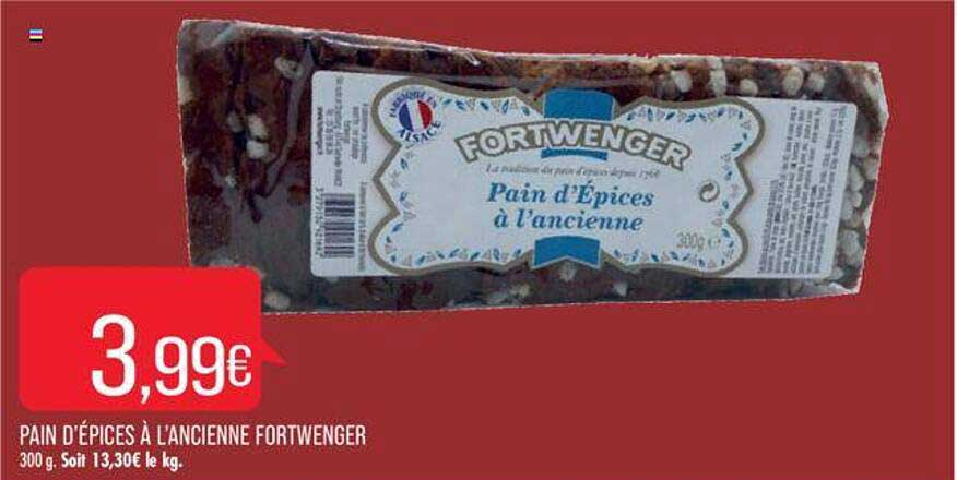 Pain D'épices à L'ancienne Fortwenger