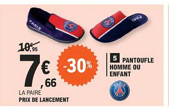 pantoufle homme ou enfant