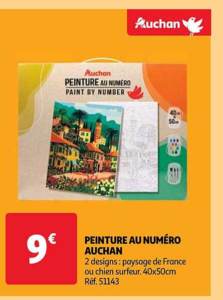 Peinture Au Numéro Auchan