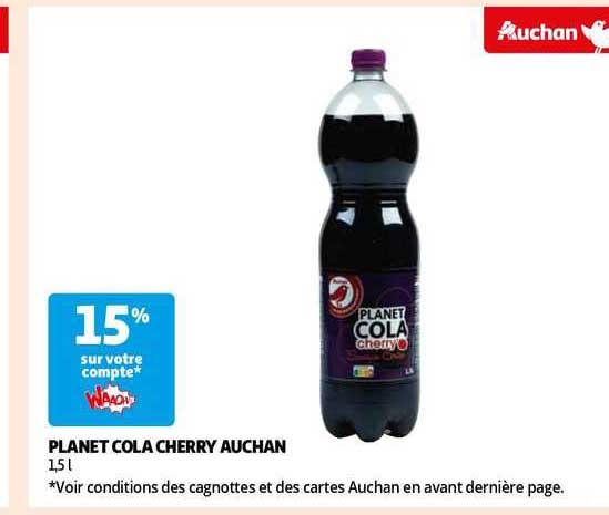 planet cola cherry auchan