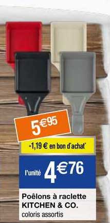 poêlons à raclette kitchen & co.