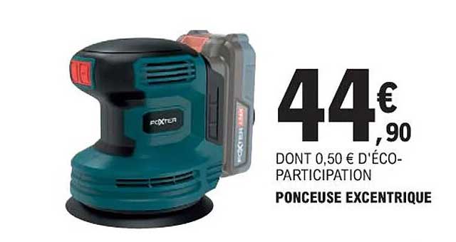 ponceuse excentrique foxter