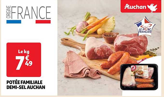 potée familiale demi-sel auchan