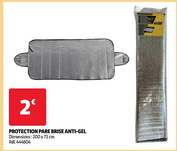 protection pare brise anti-gel
