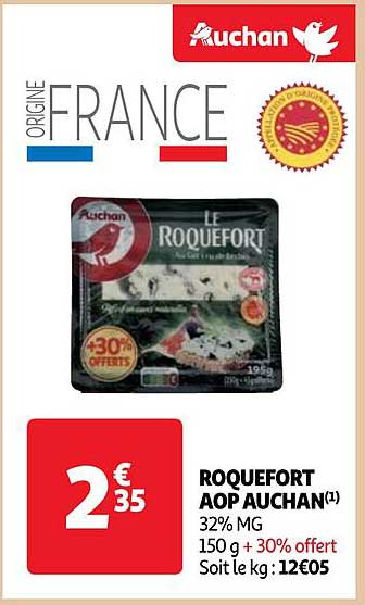 Roquefort Aop Auchan