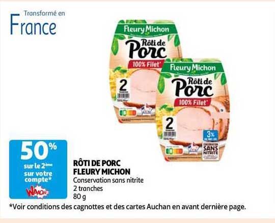 rôti de porc fleury michon