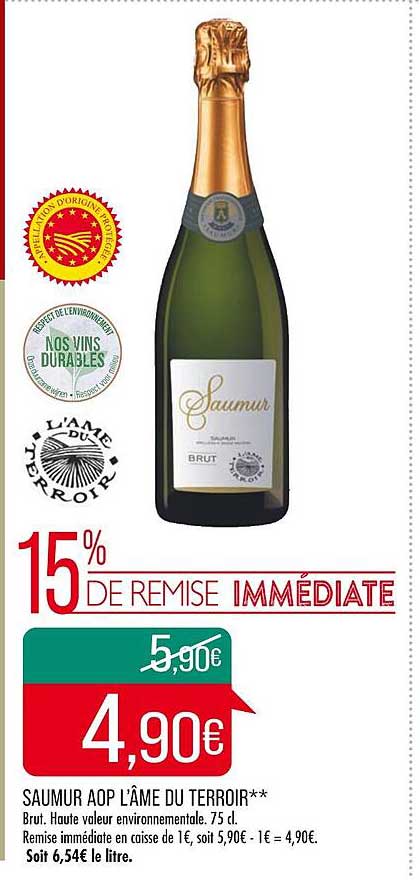 Saumur Aop L'âme Du Terroir**