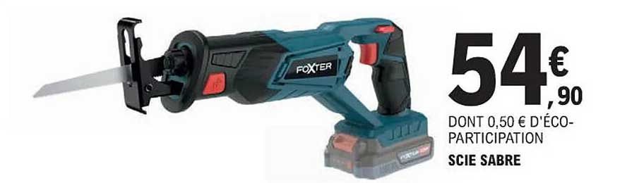 scie sabre foxter