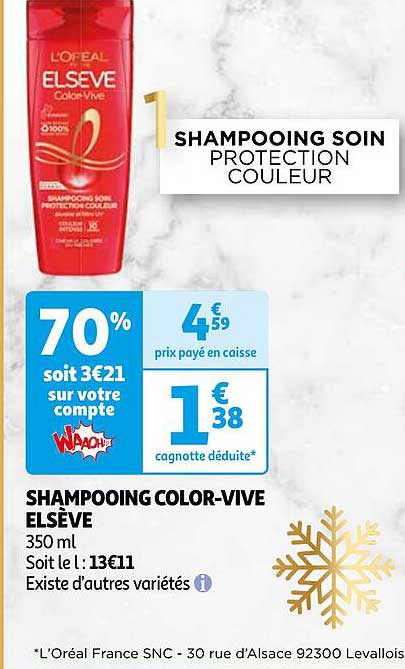shampooing color-vive elsève