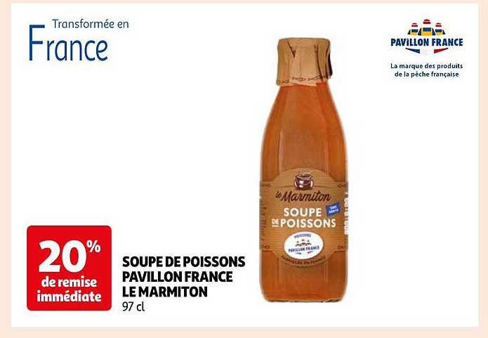 soupe de poissons pavillon france le marmiton