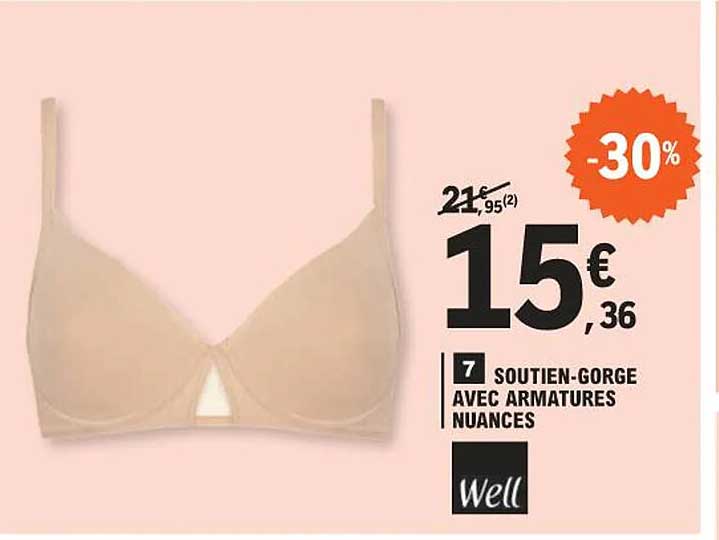 soutien-gorge avec armatures nuances well