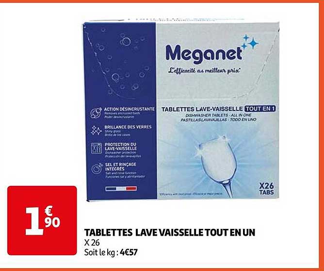 tablettes lave vaisselle tout en un